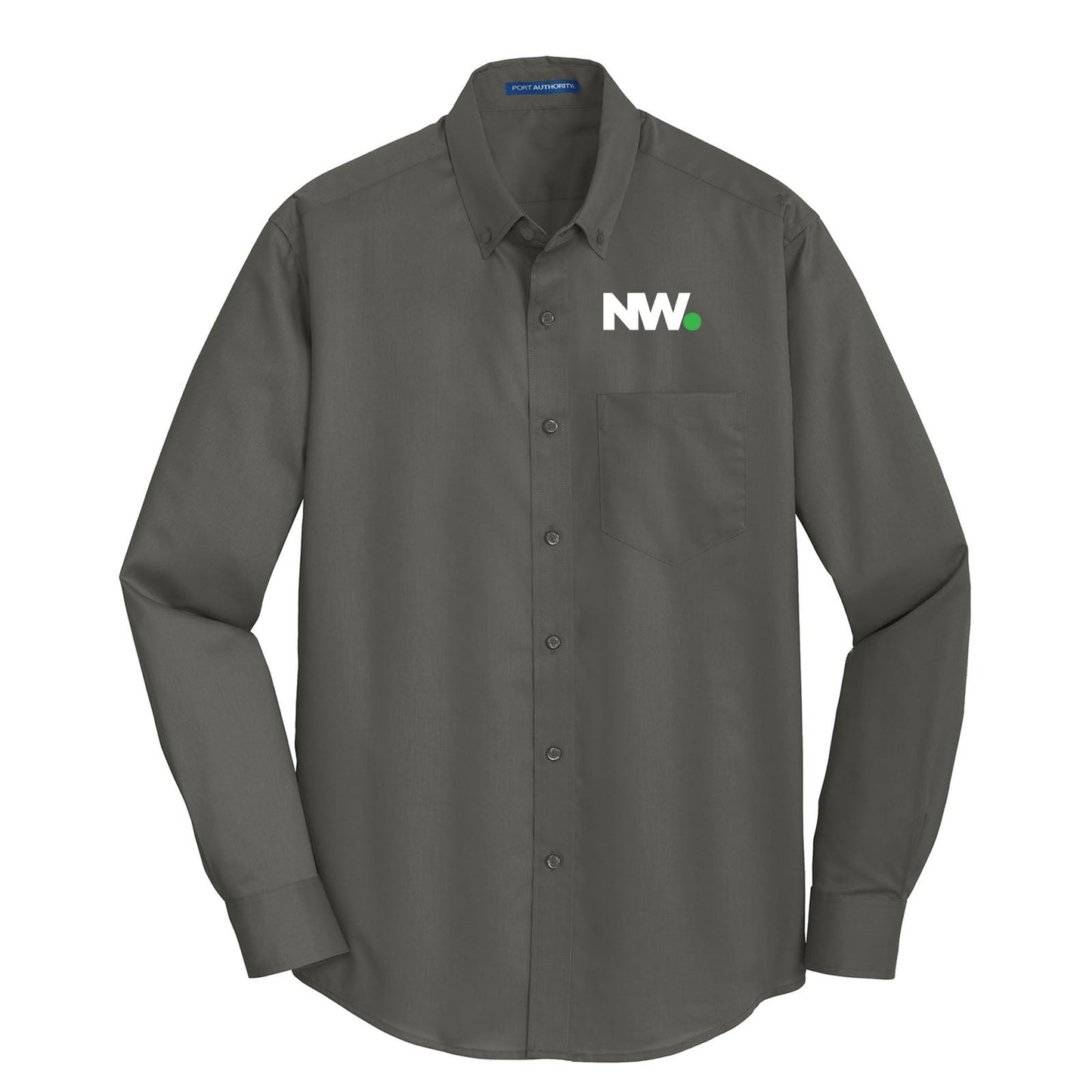 Nationwide Video Logo Embroidered Port Authority® SuperPro™ Twill Shirt - Mato & Hash