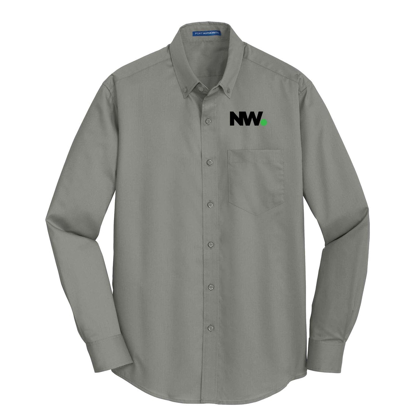 Nationwide Video Logo Embroidered Port Authority® SuperPro™ Twill Shirt - Mato & Hash
