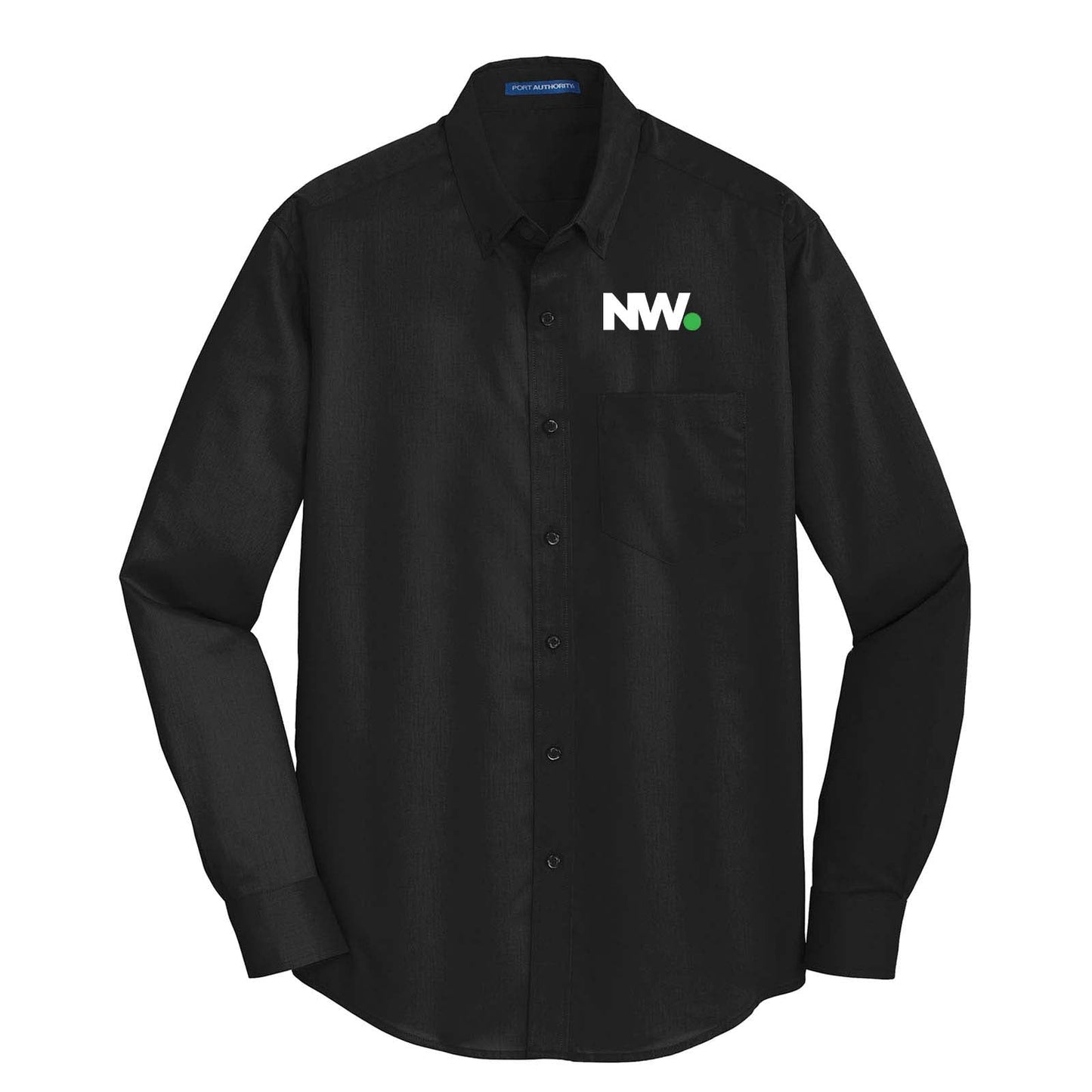 Nationwide Video Logo Embroidered Port Authority® SuperPro™ Twill Shirt - Mato & Hash