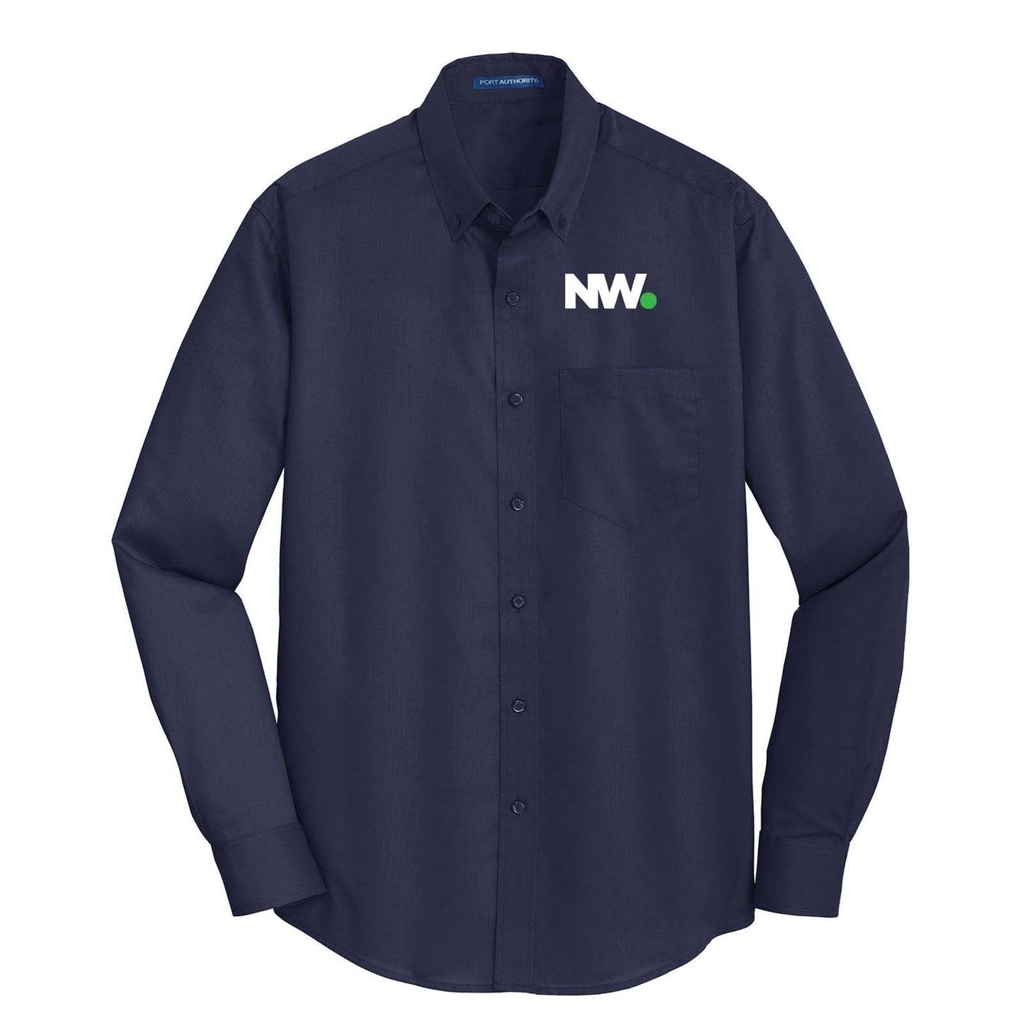 Nationwide Video Logo Embroidered Port Authority® SuperPro™ Twill Shirt - Mato & Hash