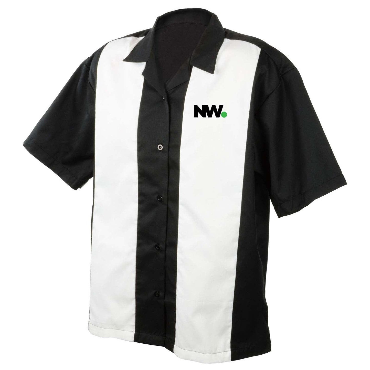 Nationwide Video Logo Embroidered Retro Bowling Shirts - Mato & Hash