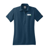 Nationwide Video Logo Embroidered Women's 100% Polyester Jewel Polo T-Shirt