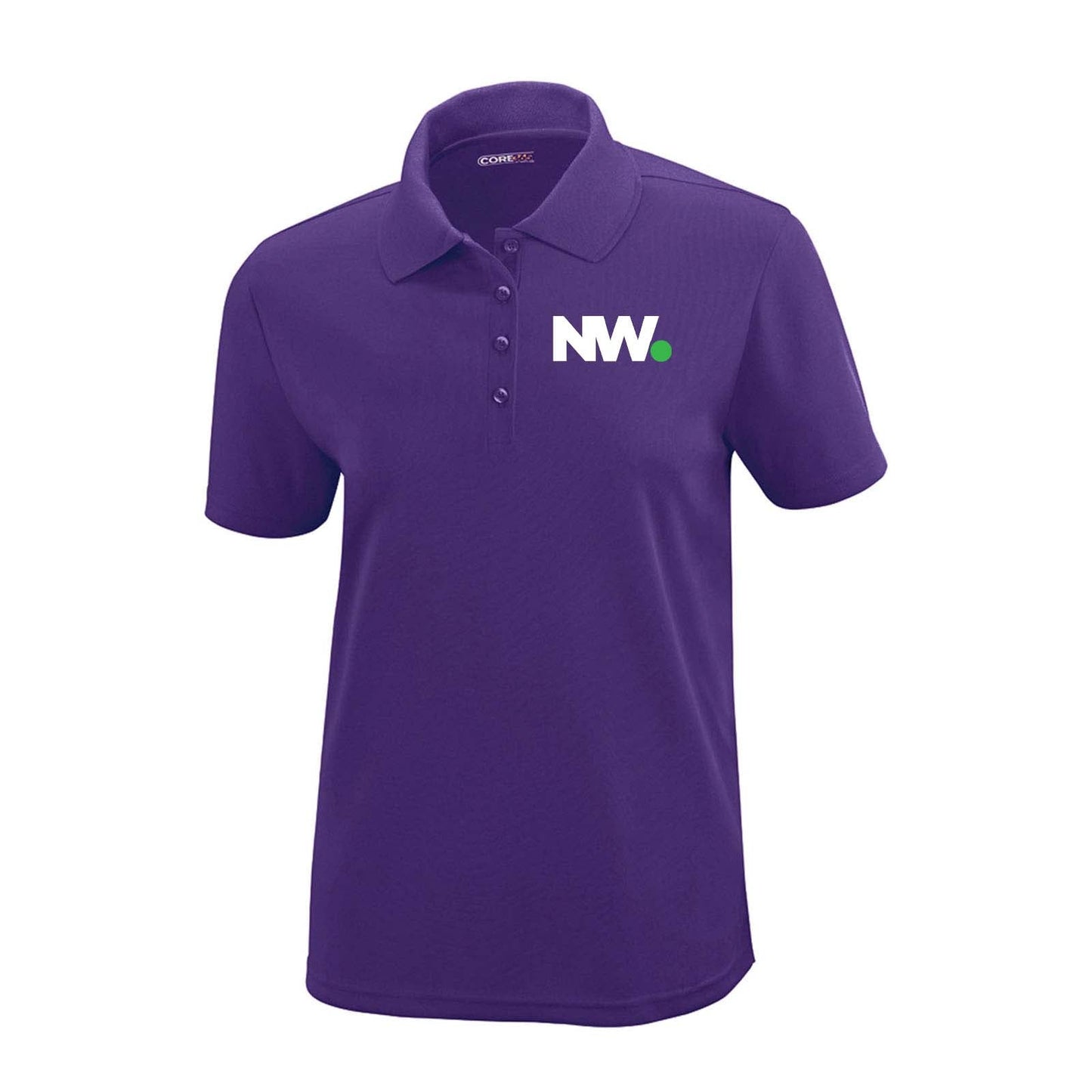 NationWide Video Logo Embroidered Women's Polo - Mato & Hash