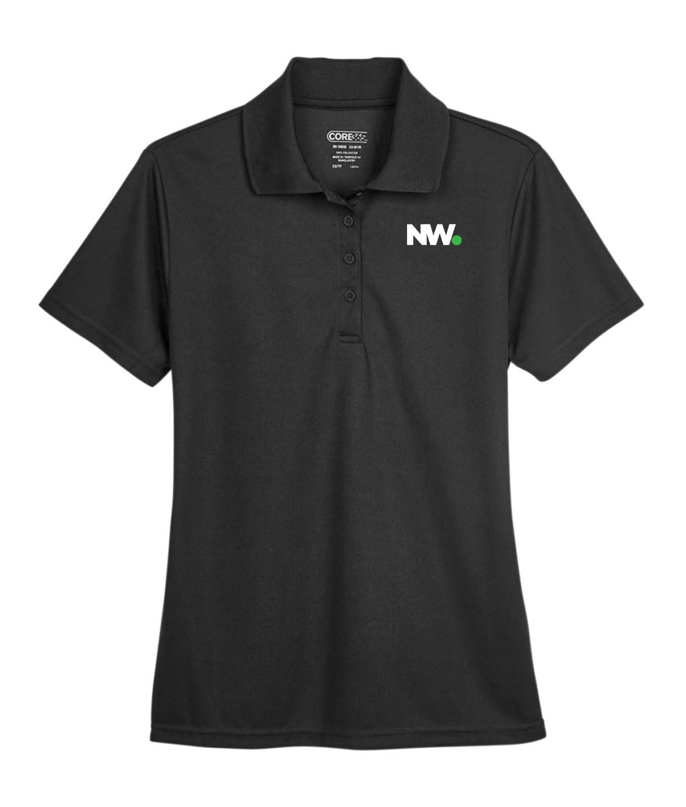 NationWide Video Logo Embroidered Women's Polo - Mato & Hash
