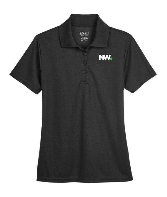 NationWide Video Logo Embroidered Women's Polo - Mato & Hash