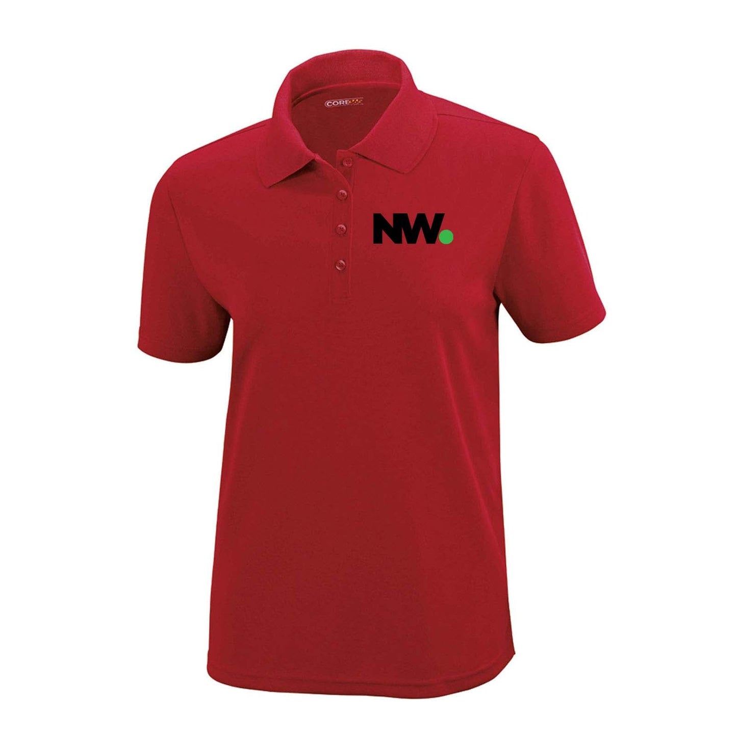 NationWide Video Logo Embroidered Women's Polo - Mato & Hash