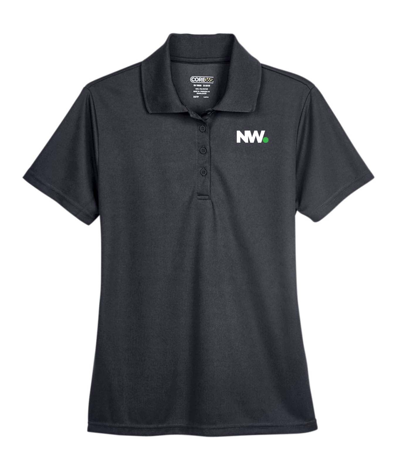 NationWide Video Logo Embroidered Women's Polo - Mato & Hash