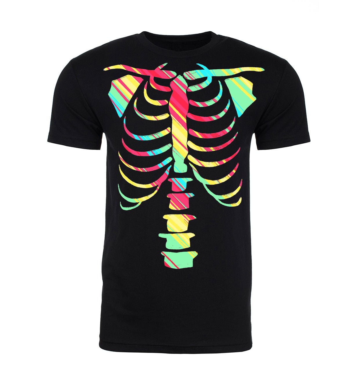 Neon Skeleton Unisex Halloween T Shirts - Mato & Hash