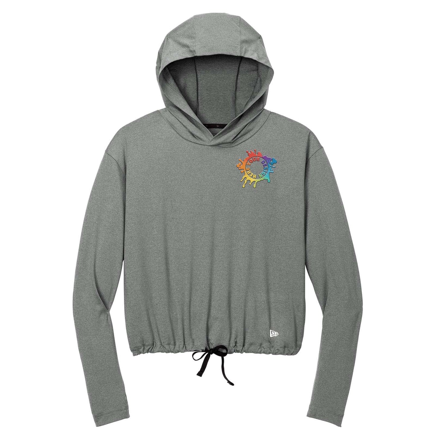 New Era® Ladies Power Long Sleeve Hoodie Embroidery - Mato & Hash