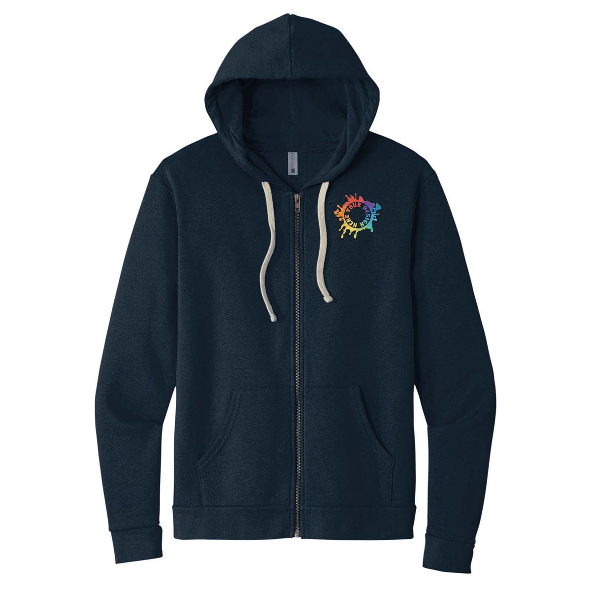 Next Level Apparel® Unisex Santa Cruz Zip Hoodie Embroidery – Mato 