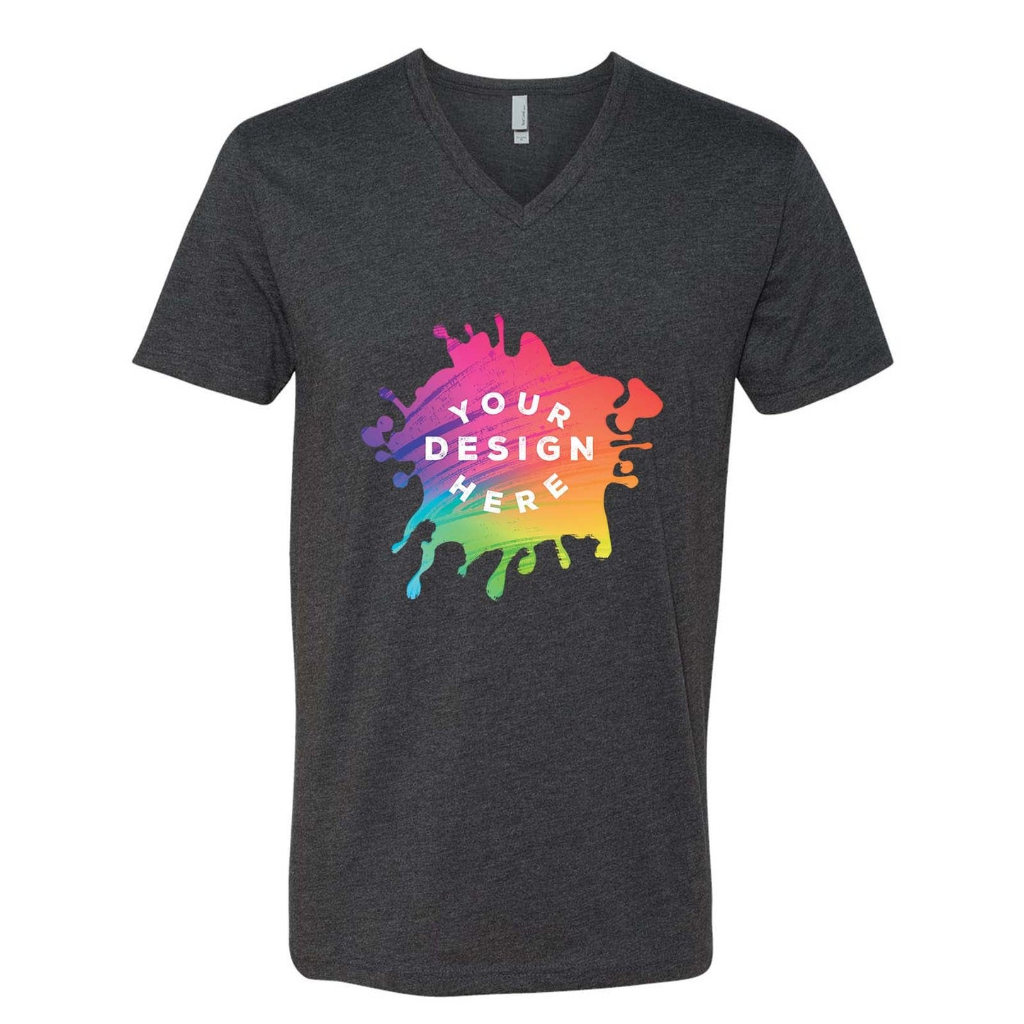 Next Level Men's Cotton/Polyester V-Neck T-Shirt - Mato & Hash