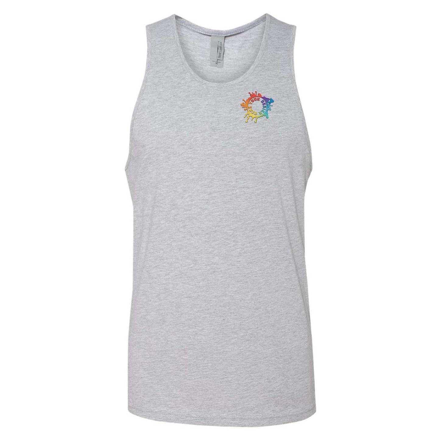 Next Level Unisex 100% Cotton Tank Top Embroidery - Mato & Hash
