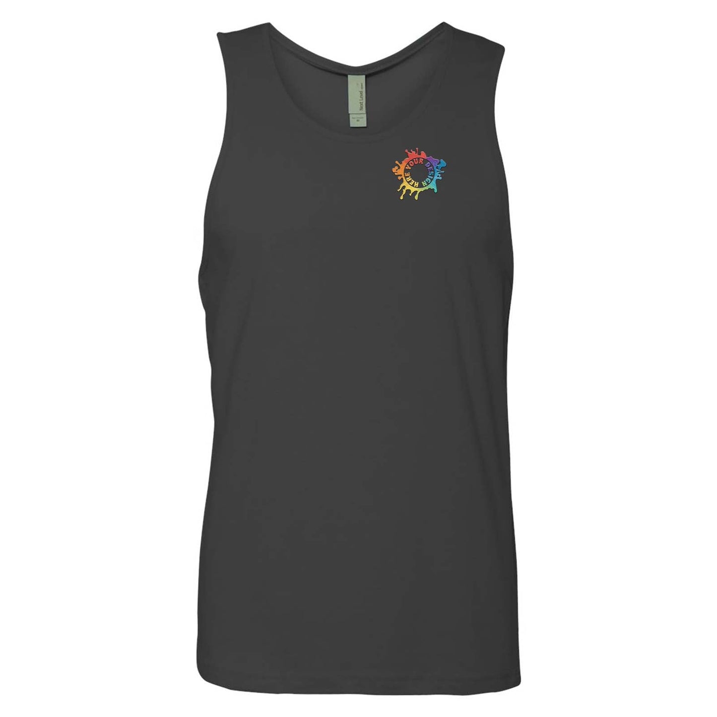Next Level Unisex 100% Cotton Tank Top Embroidery - Mato & Hash