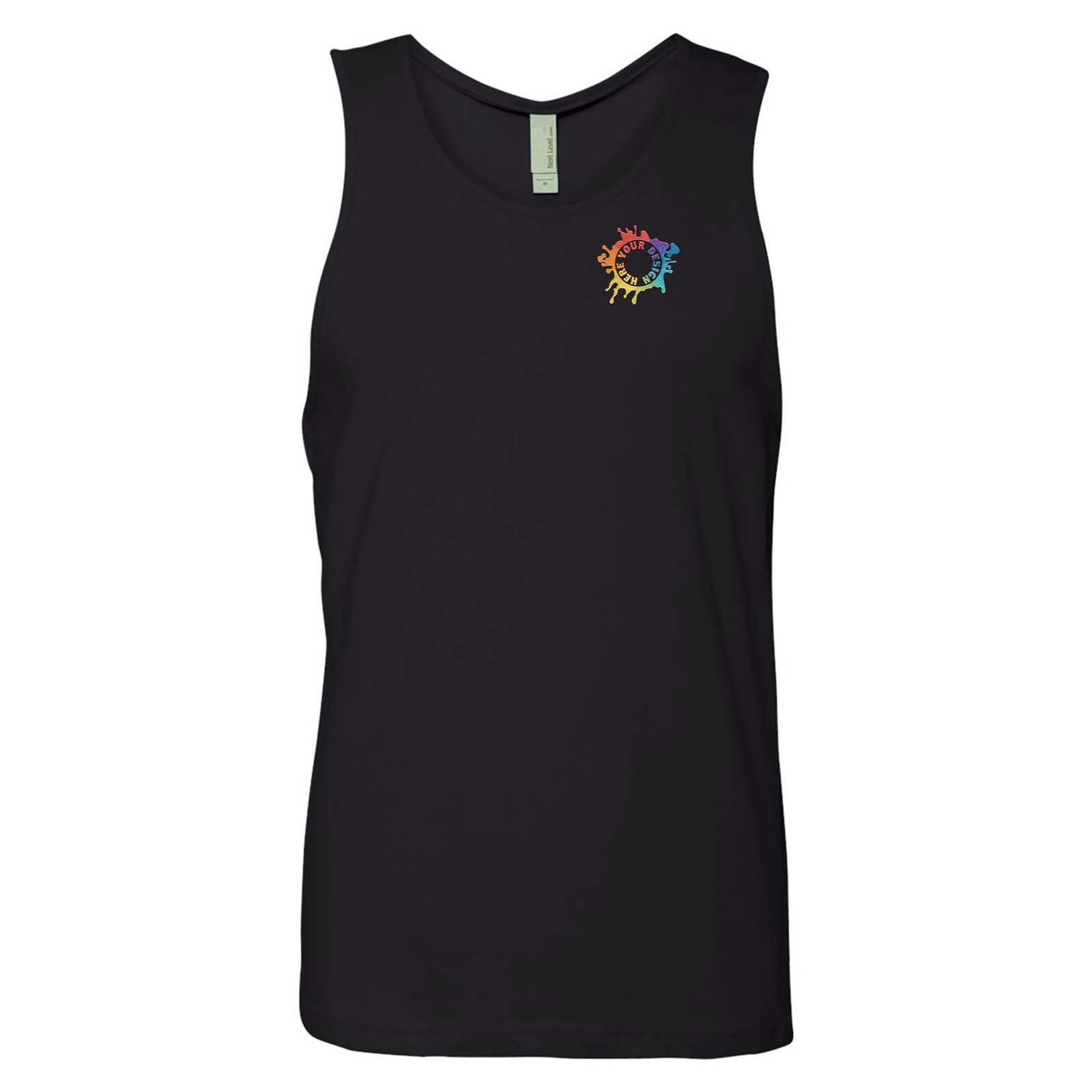 Next Level Unisex 100% Cotton Tank Top Embroidery - Mato & Hash