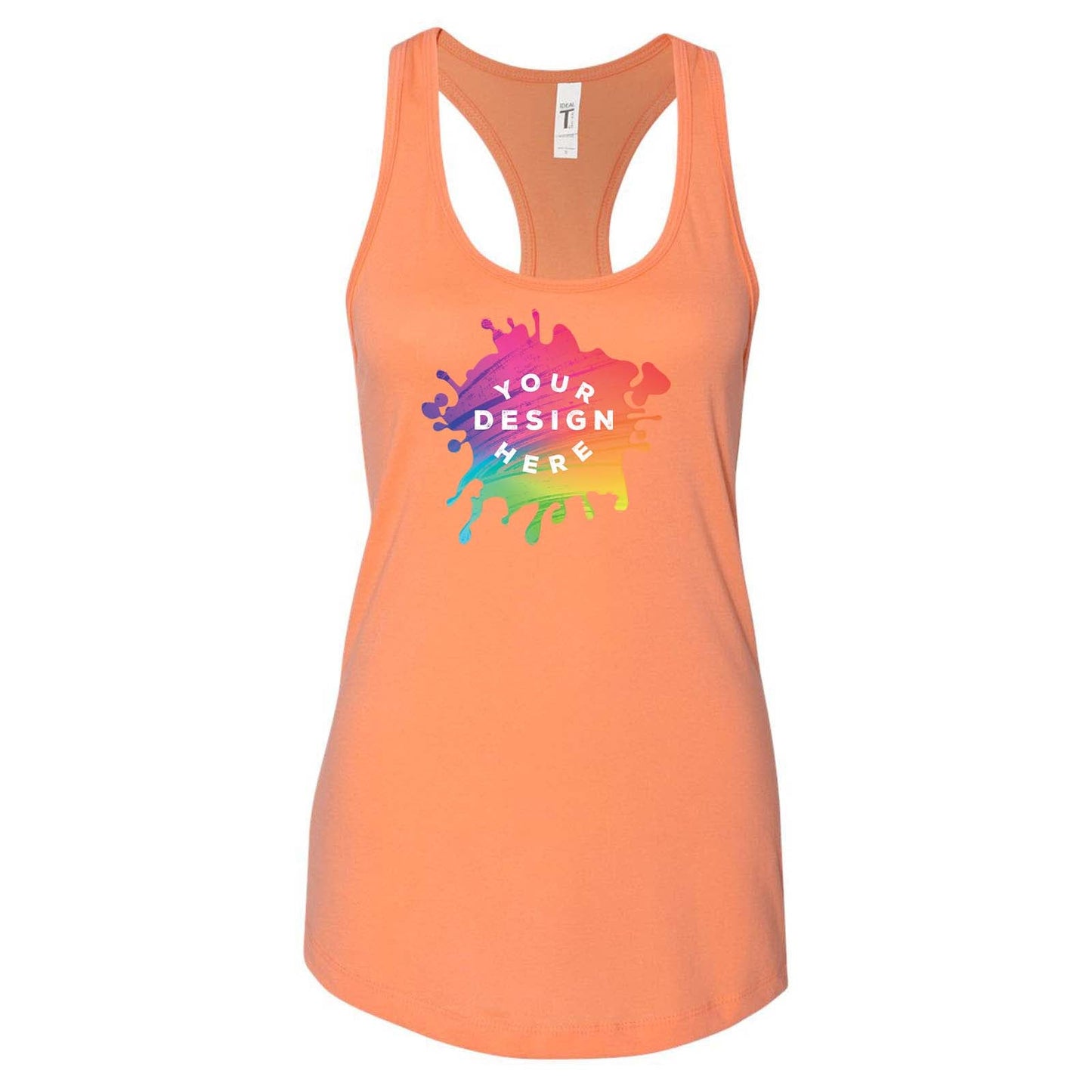 Next Level Women's Cotton/Polyester Blend Racerback Tank Top - Mato & Hash