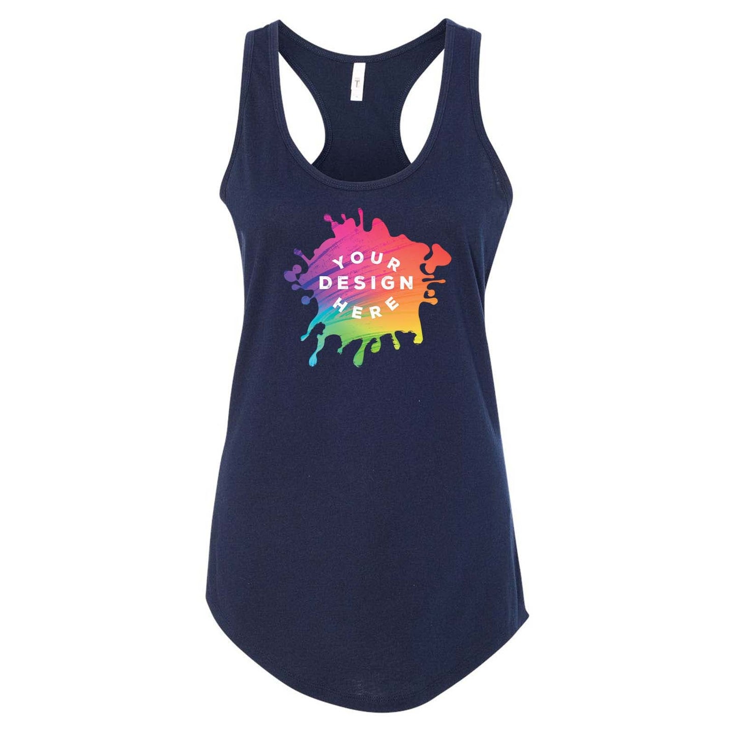 Next Level Women's Cotton/Polyester Blend Racerback Tank Top - Mato & Hash
