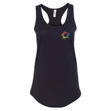 Next Level Women's Cotton/Polyester Blend Racerback Tank Top Embroidery