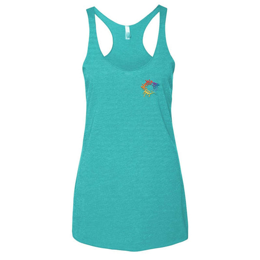 Next Level Women's Triblend Racerback Tank Top Embroidery - Mato & Hash