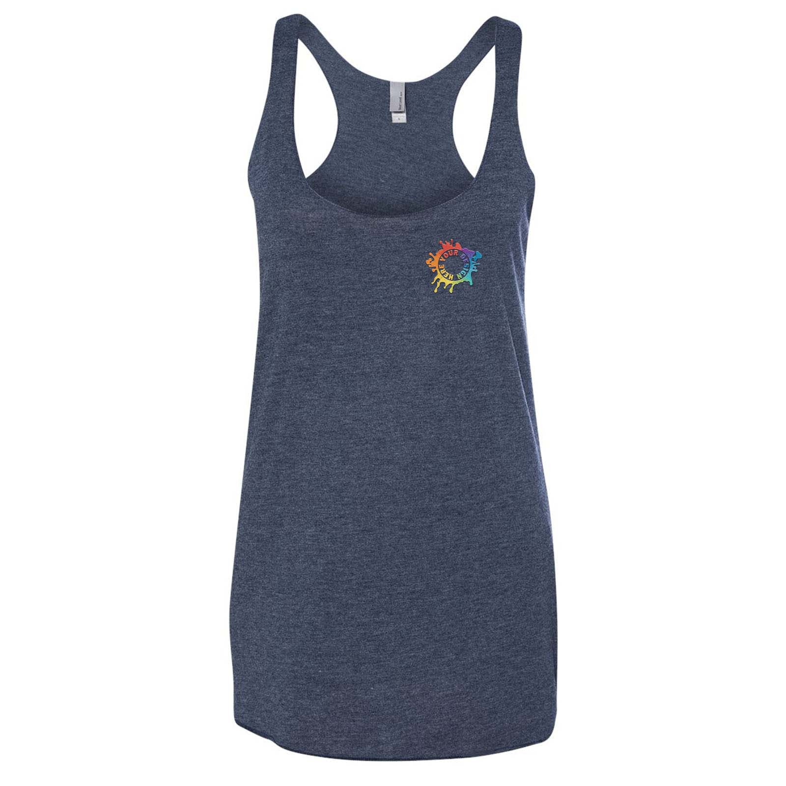 Next Level Women's Triblend Racerback Tank Top Embroidery - Mato & Hash