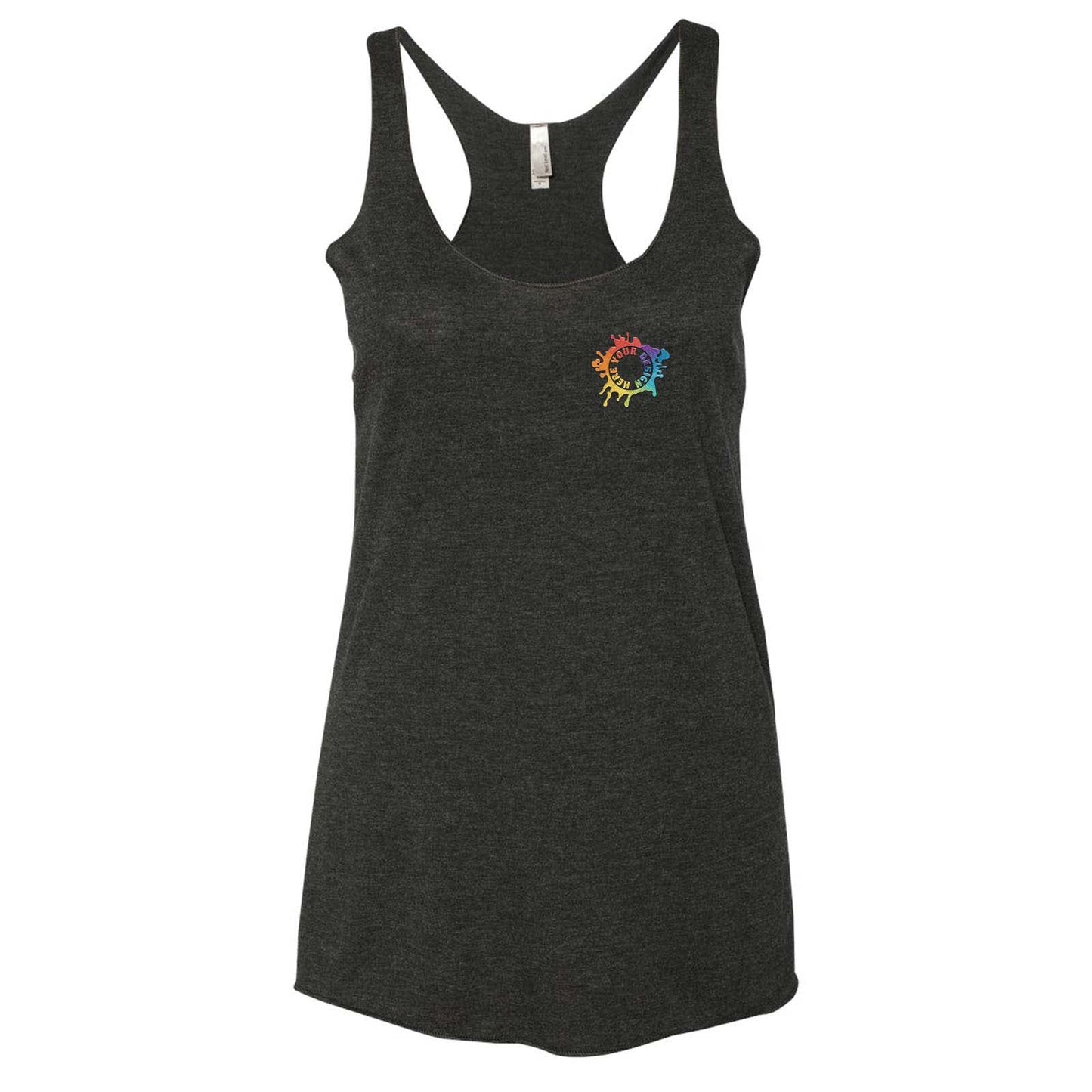 Next Level Women's Triblend Racerback Tank Top Embroidery - Mato & Hash