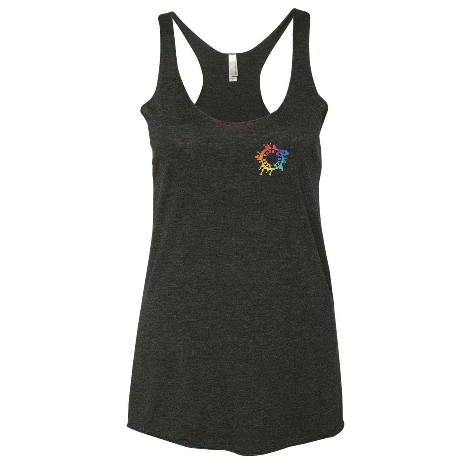Next Level Women's Triblend Racerback Tank Top Embroidery - Mato & Hash