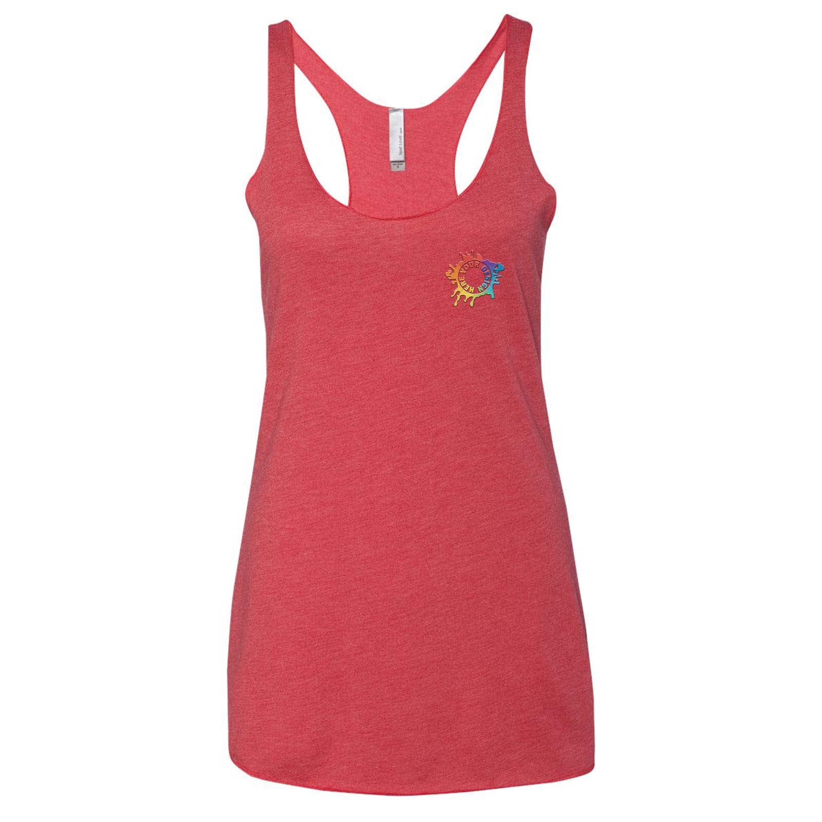 Next Level Women's Triblend Racerback Tank Top Embroidery - Mato & Hash