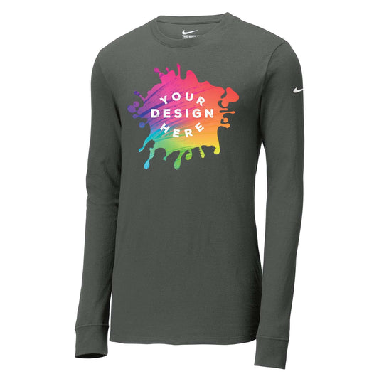 Nike Core Cotton Men's Long Sleeve T-Shirt - Mato & Hash