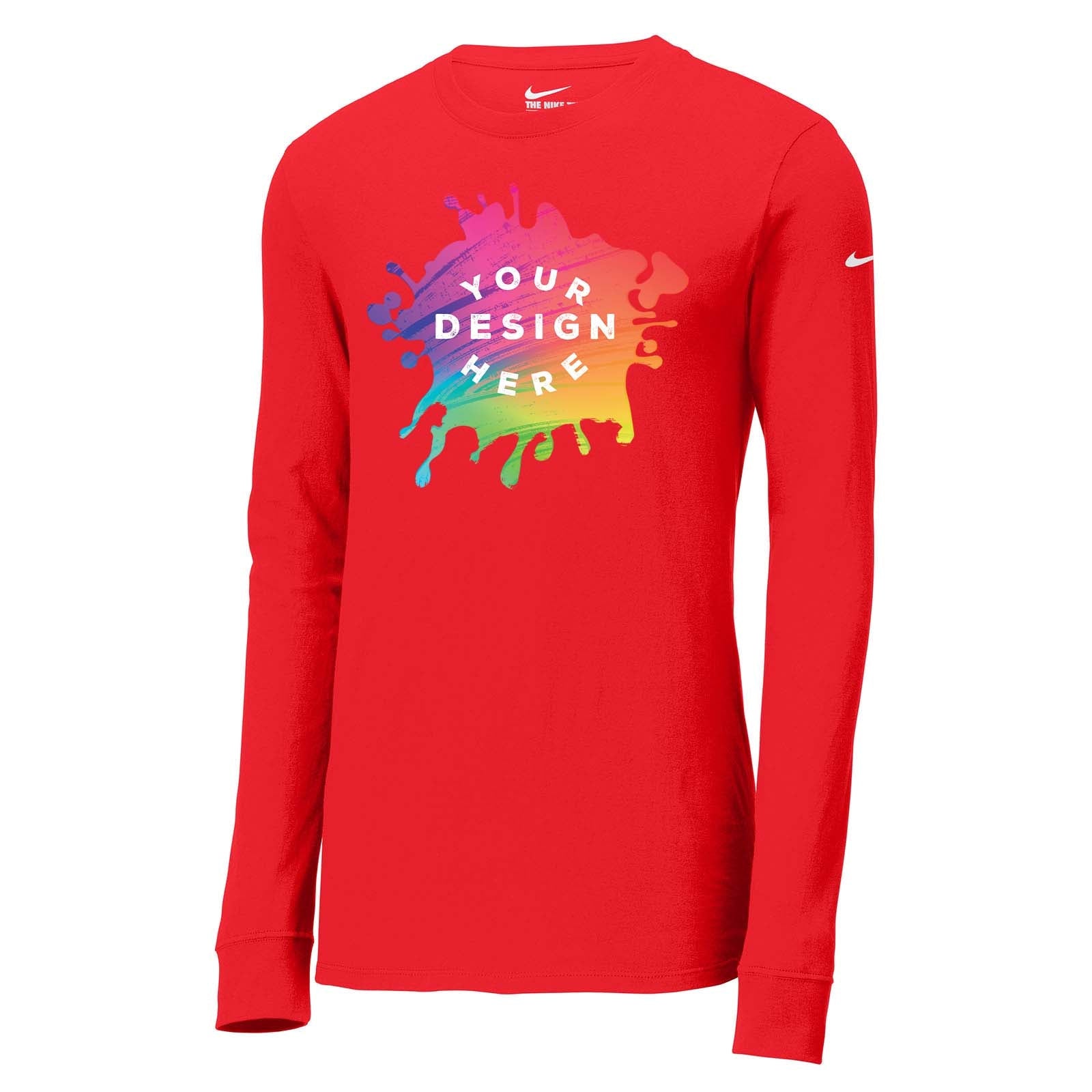 Nike Core Cotton Men's Long Sleeve T-Shirt - Mato & Hash