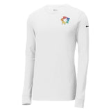 Nike Core Cotton Men's Long Sleeve T-Shirt Embroidery