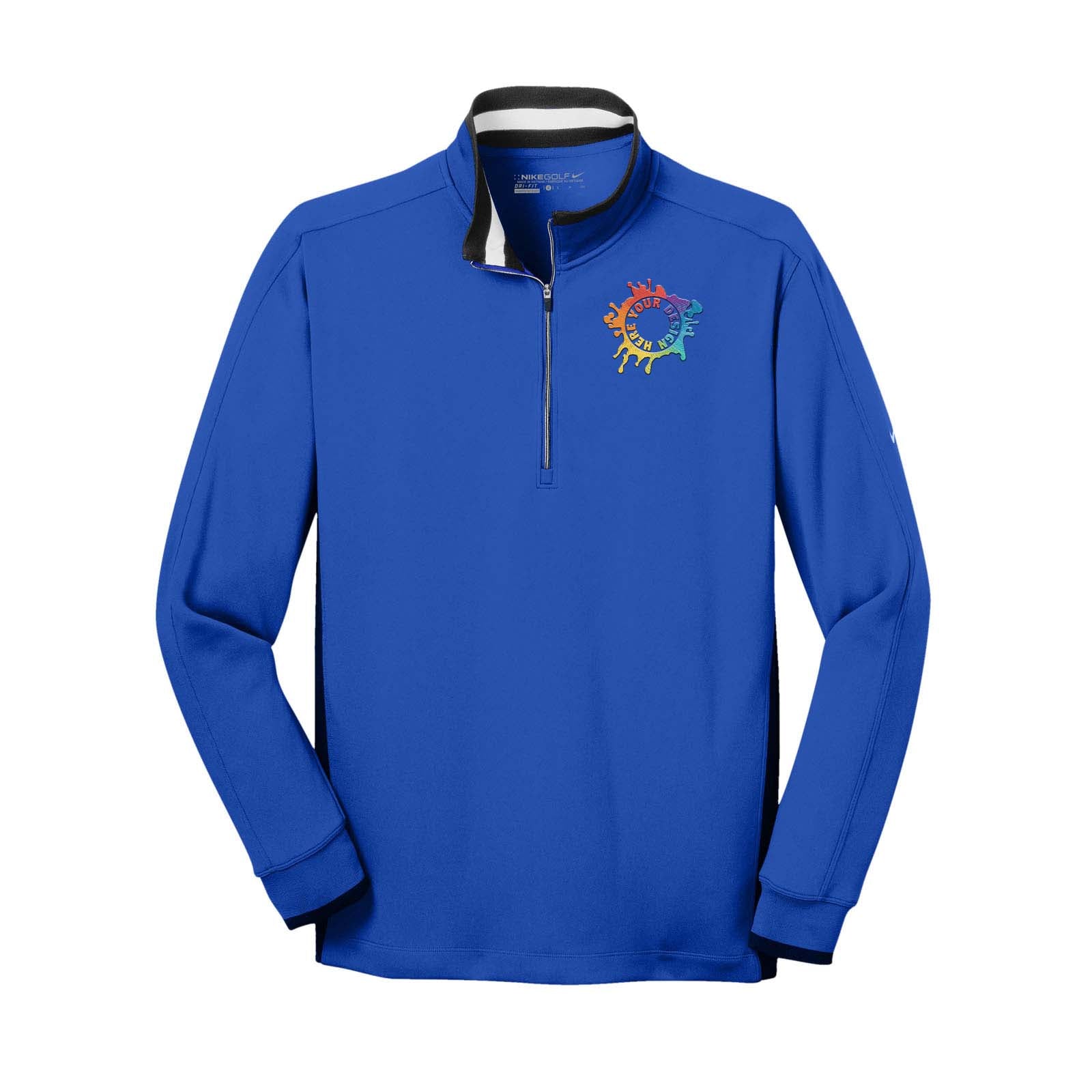 Nike Dri-FIT 1/2-Zip Cover-Up Jacket Embroidery - Mato & Hash