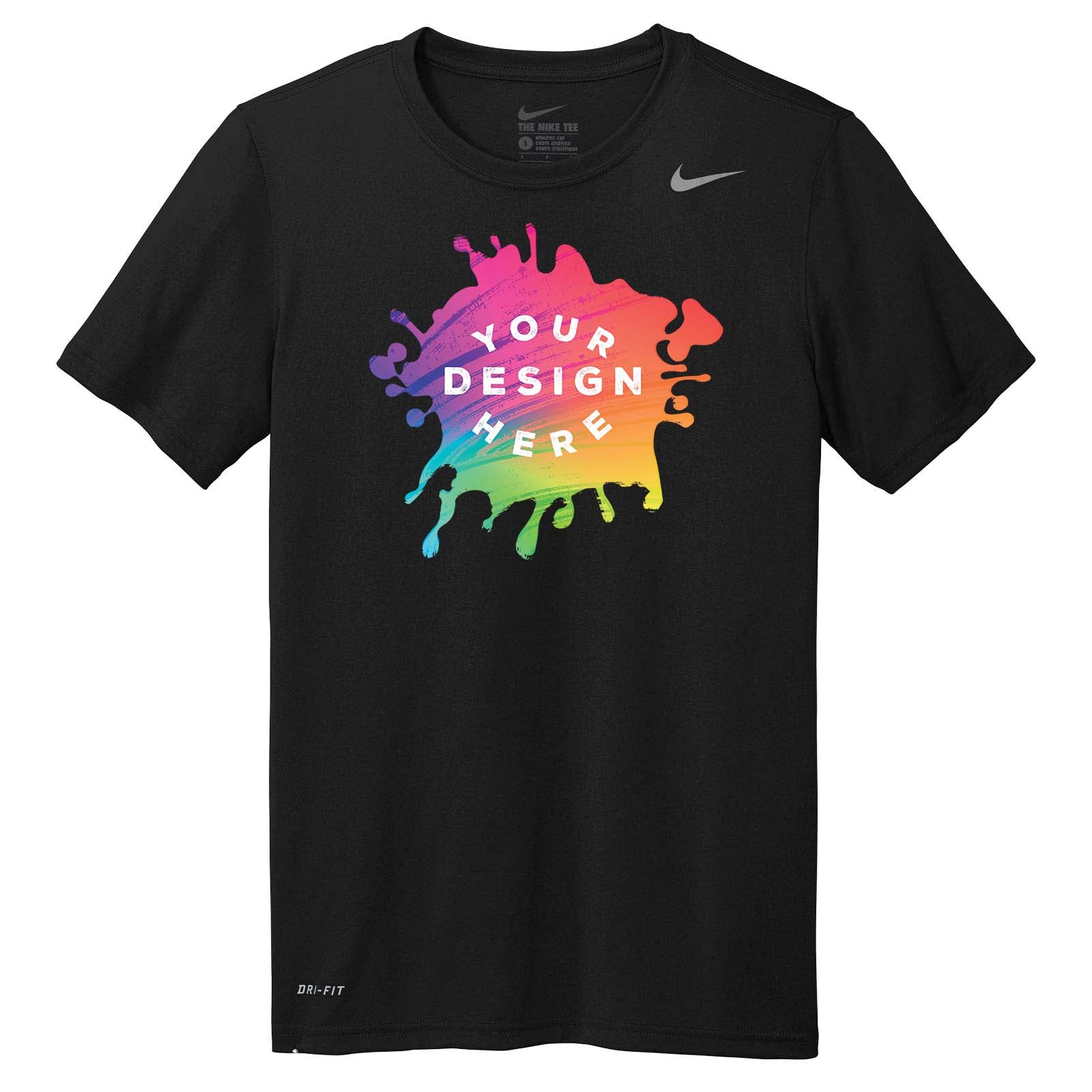 nike gear mens Nike Legend Men's Performance Polyester T-Shirt Black / Large
