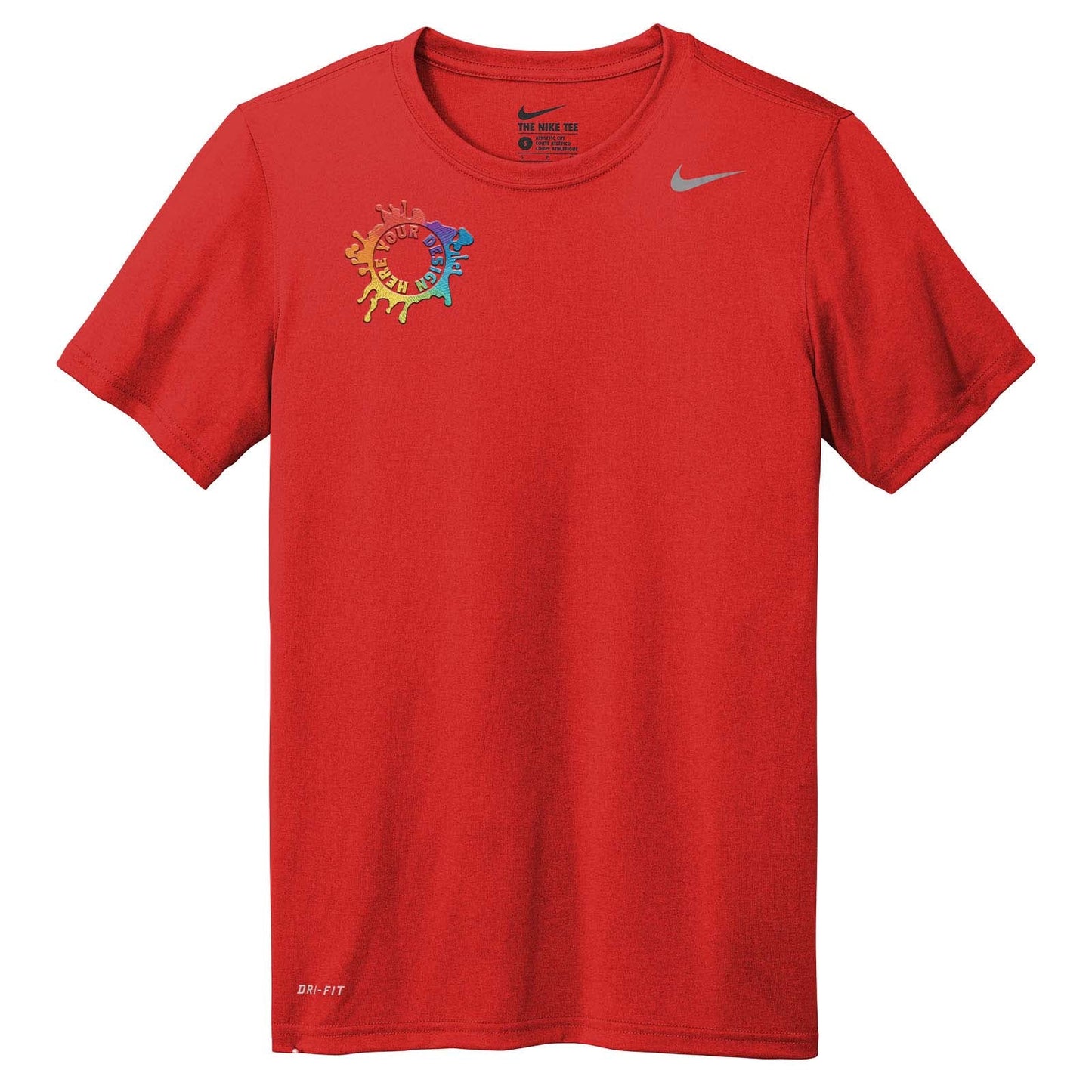 Nike Legend Men's Performance Polyester T-Shirt Embroidery - Mato & Hash