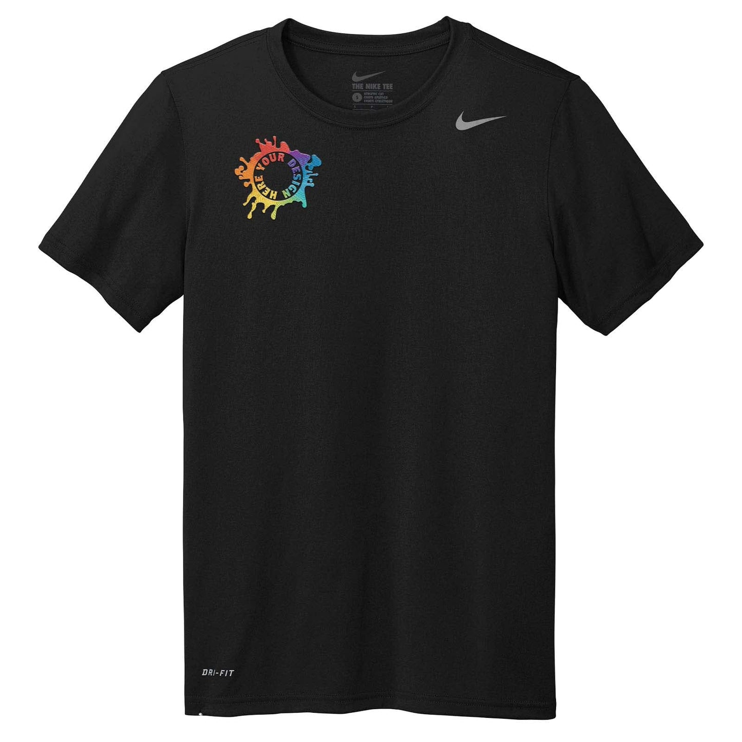 Nike Legend Men's Performance Polyester T-Shirt Embroidery - Mato & Hash
