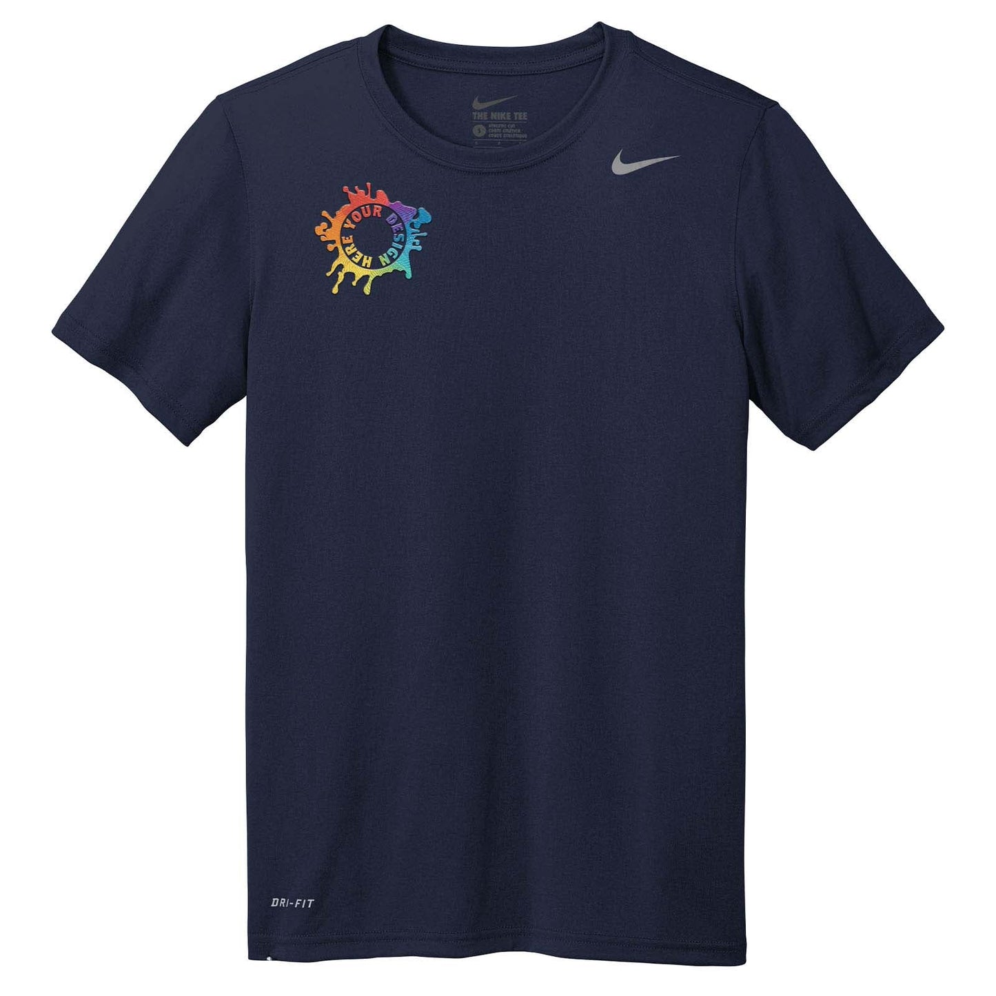 Nike Legend Men's Performance Polyester T-Shirt Embroidery - Mato & Hash