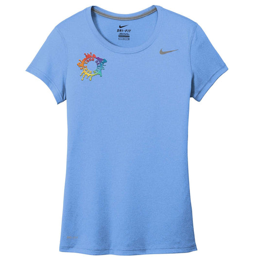 Nike Legend Women's Performance Polyester T-Shirt Embroidery - Mato & Hash