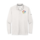 Nike Men's Dri-Fit Micro Piqué 2.0 100% Polyester Long Sleeve Polo T-Shirt Embroidery - Mato & Hash