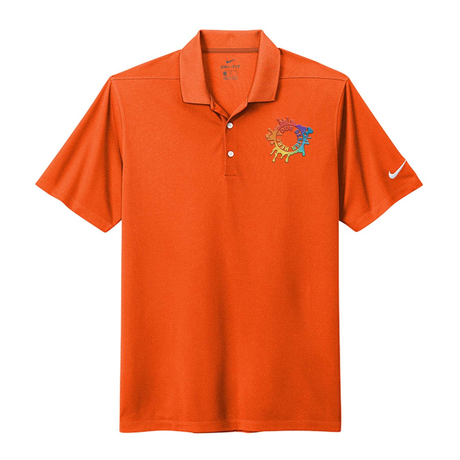 Nike Men's Dri-Fit Micro Piqué 2.0 100% Polyester Polo T-Shirt Embroidery - Mato & Hash