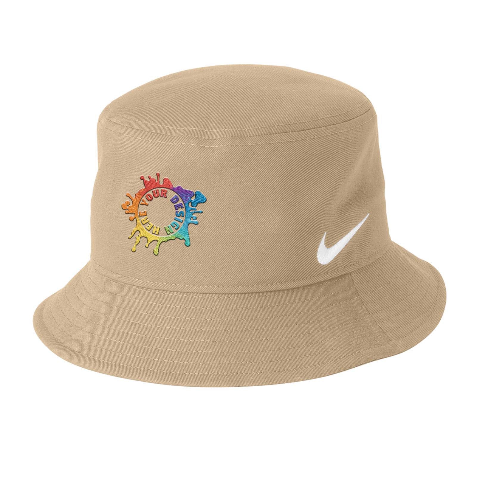 Nike Swoosh Bucket Hat Embroidery - Mato & Hash