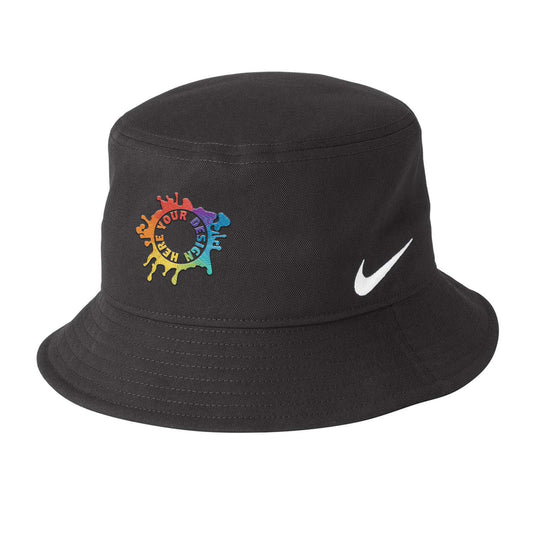 Nike Swoosh Bucket Hat Embroidery - Mato & Hash