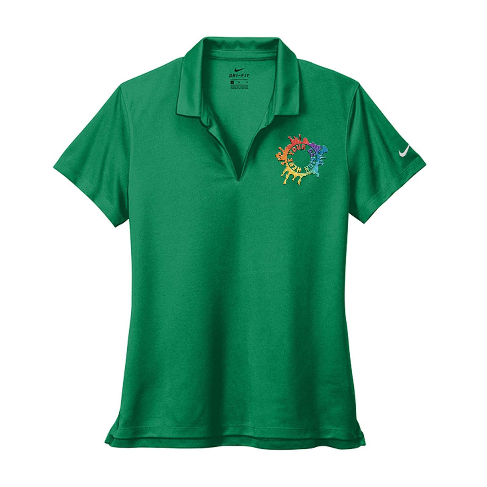 Nike Women's Dri-Fit Micro Piqué 2.0 100% Polyester Polo T-Shirt Embroidery - Mato & Hash