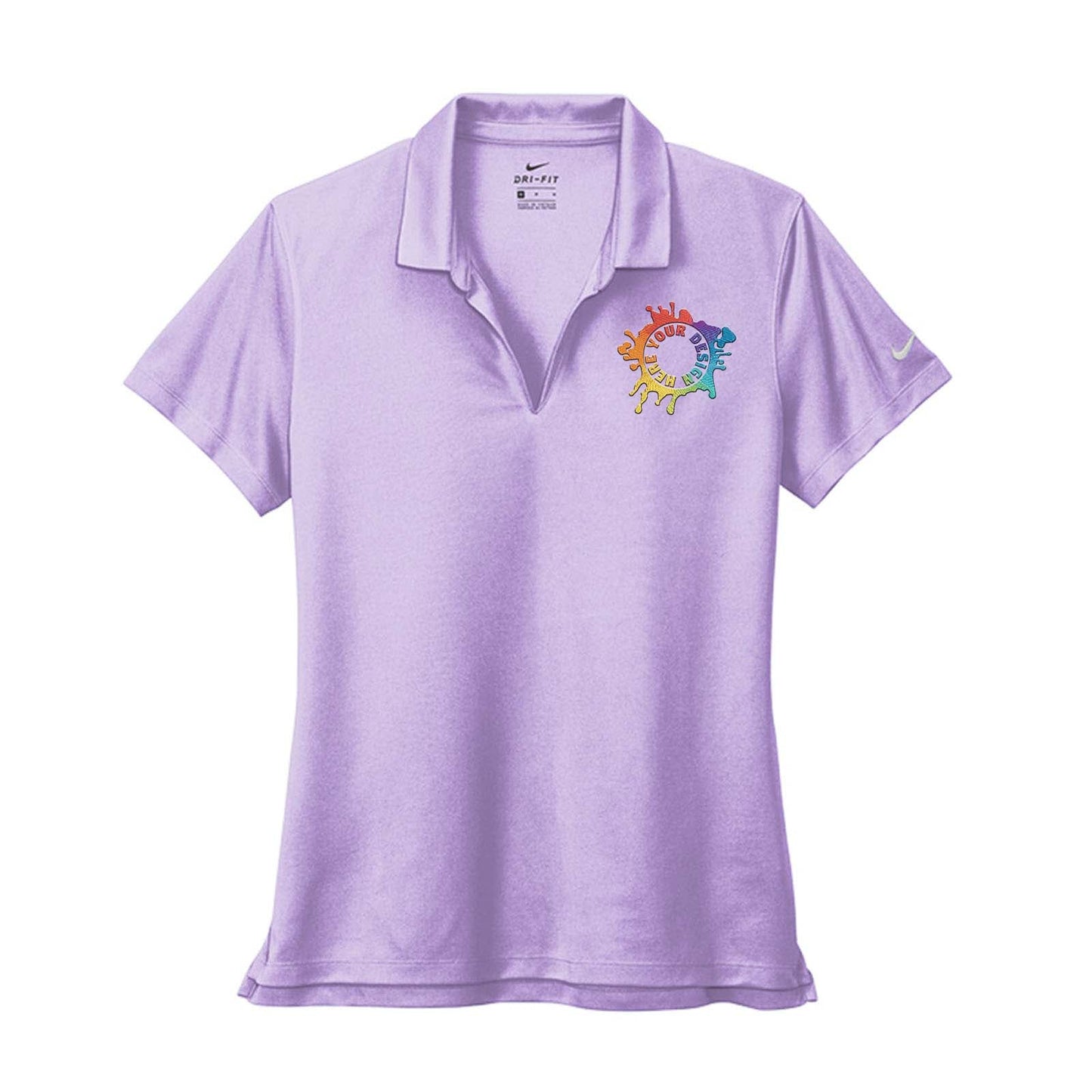 Nike Women's Dri-Fit Micro Piqué 2.0 100% Polyester Polo T-Shirt Embroidery - Mato & Hash