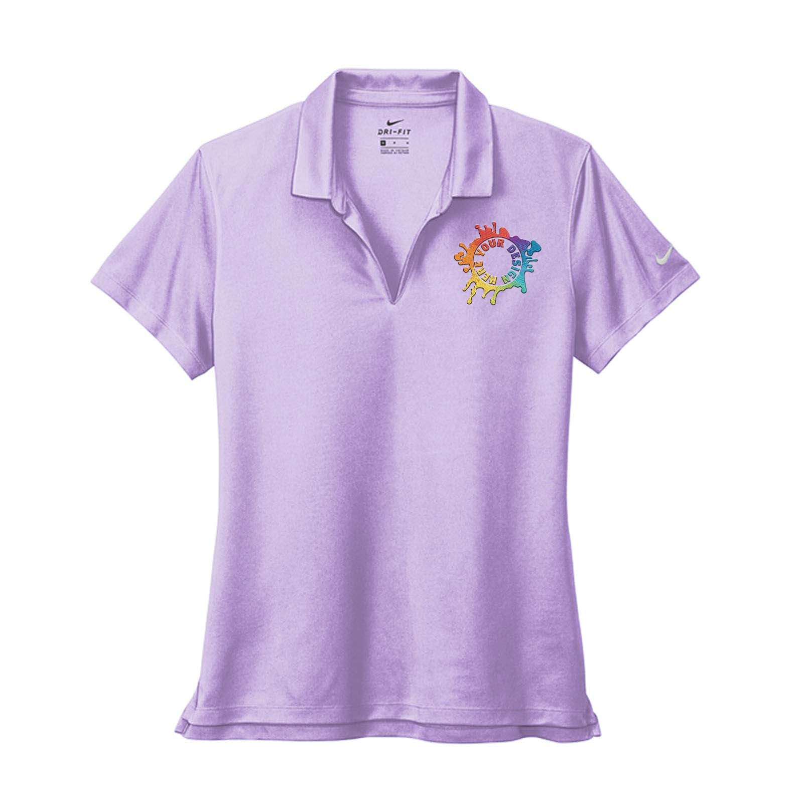 Nike Women's Dri-Fit Micro Piqué 2.0 100% Polyester Polo T-Shirt Embroidery - Mato & Hash