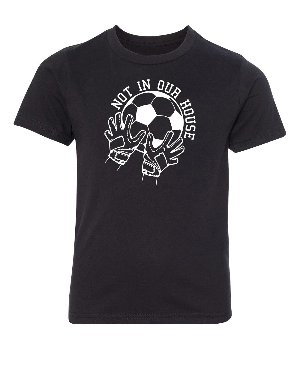 Not in Our House Kids Soccer T Shirts - Mato & Hash