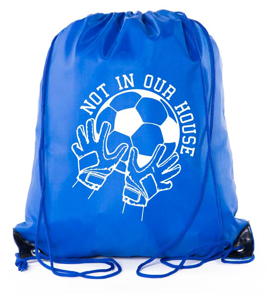 Not in Our House Polyester Drawstring Bag - Mato & Hash