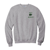 Novi Pompon Champion Powerblend Cotton/Polyester Men's Crewneck Sweatshirt Classic Embroidery - Mato & Hash