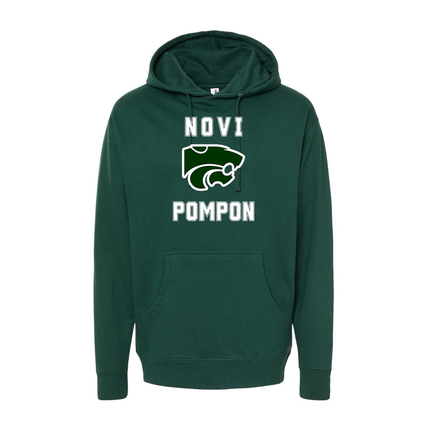 Novi Pompon Independent Trading Co. Midweight Hooded Sweatshirt Classic - Mato & Hash