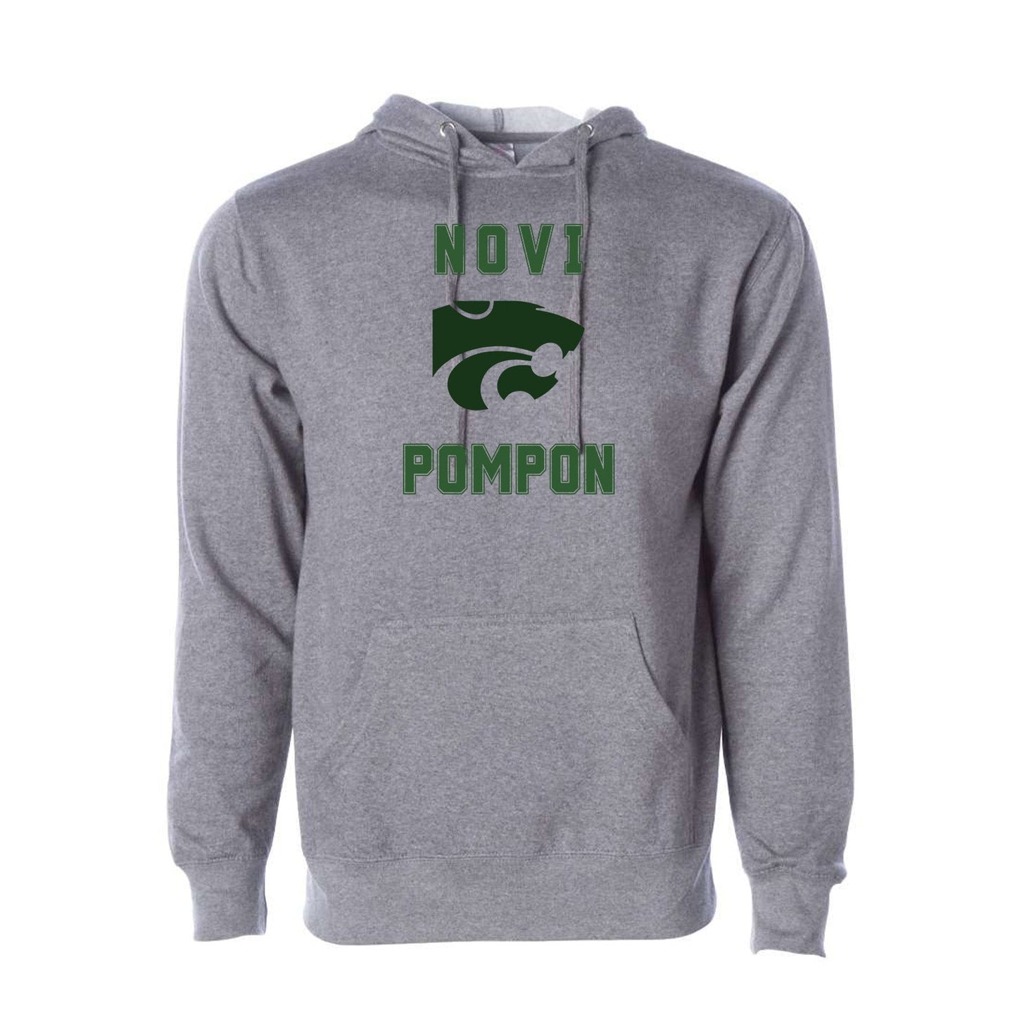 Novi Pompon Independent Trading Co. Midweight Hooded Sweatshirt Classic - Mato & Hash