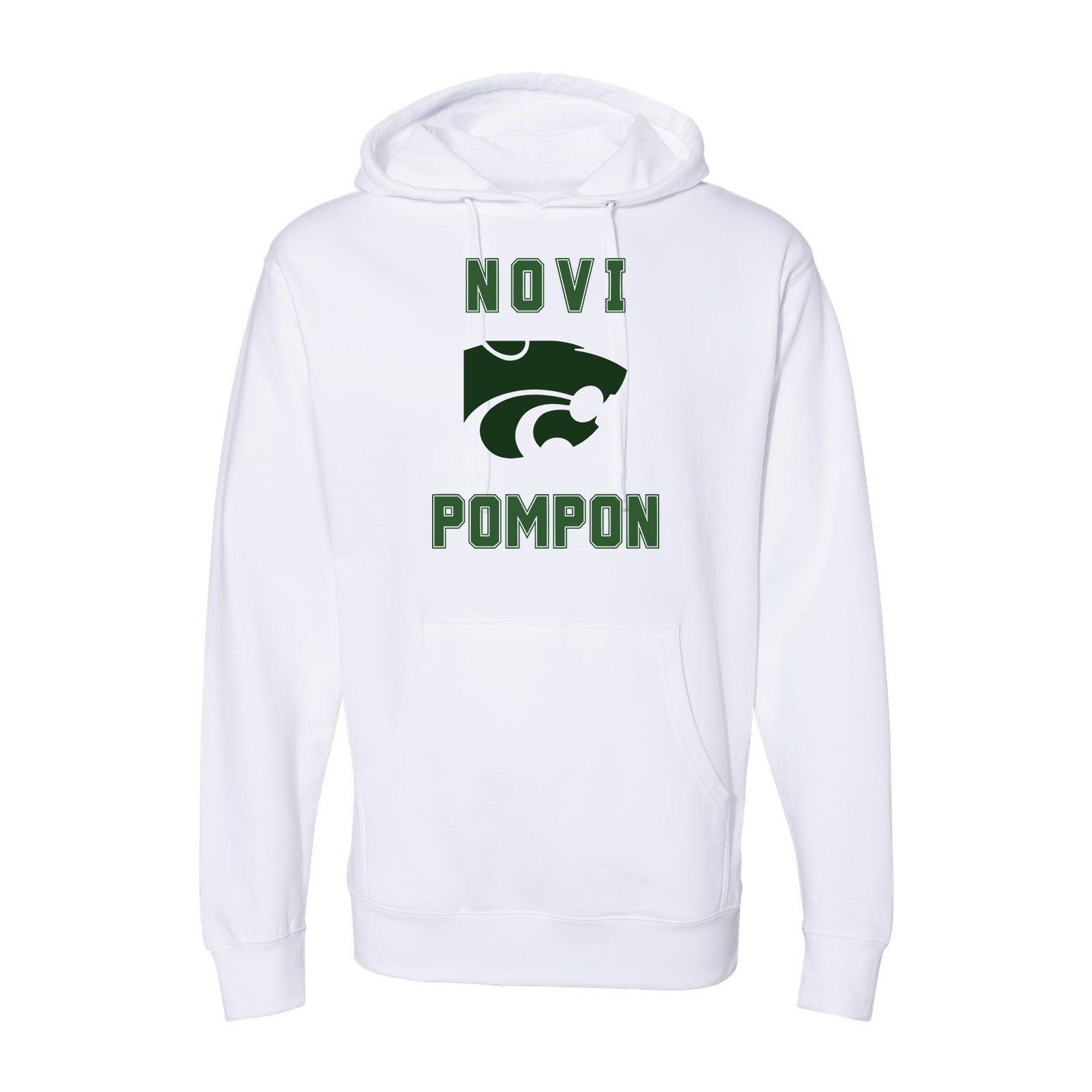 Novi Pompon Independent Trading Co. Midweight Hooded Sweatshirt Classic - Mato & Hash