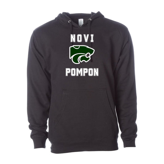 Novi Pompon Independent Trading Co. Midweight Hooded Sweatshirt Classic - Mato & Hash