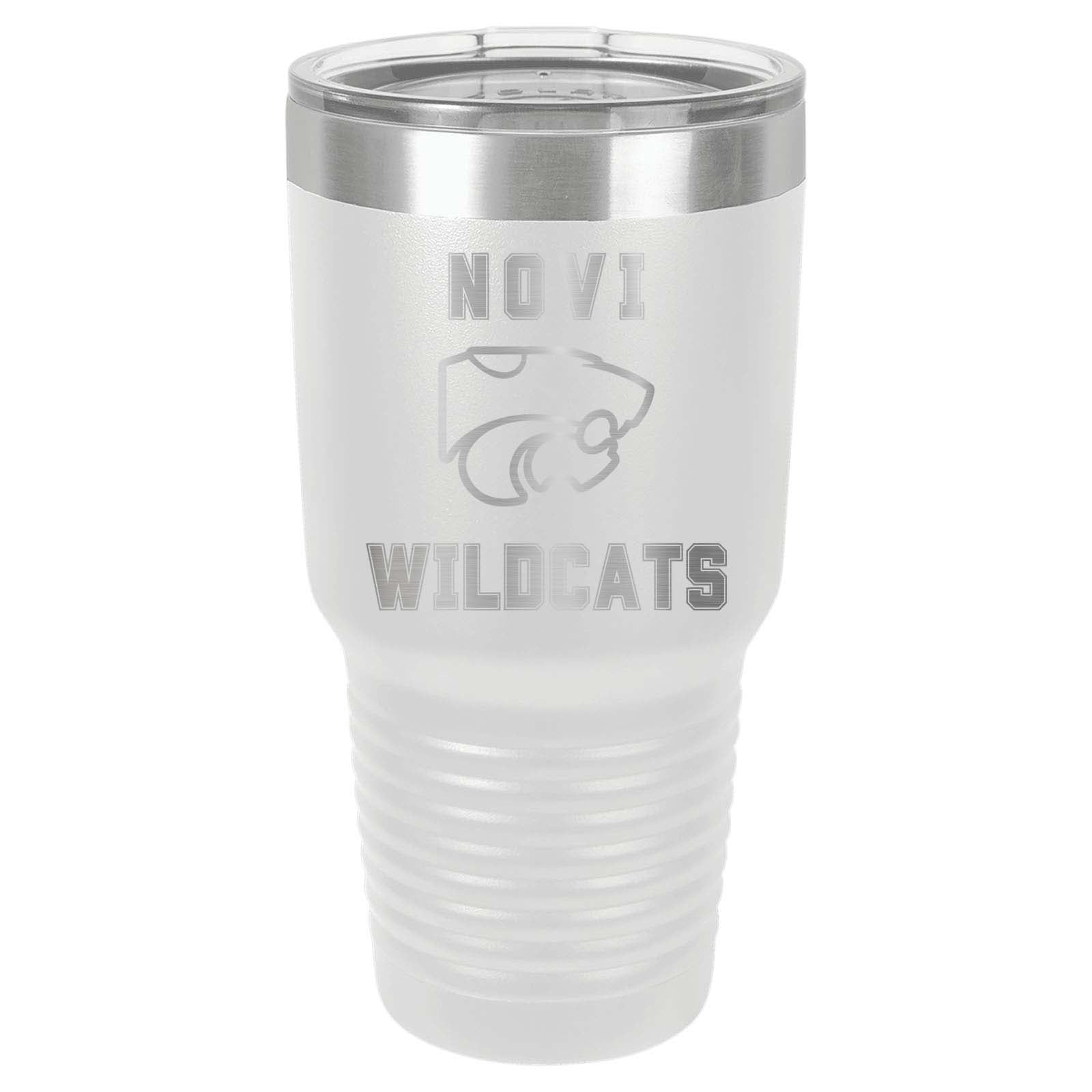 Novi Pompon Laser Engraved 30oz Tumbler - Mato & Hash